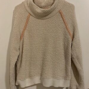 Cozy Cream Cowl Neck Sweater